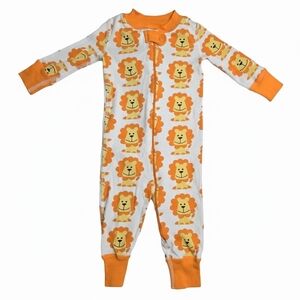Hanna Andersson Organic Cotton Lion Zip Sleeper 6-9 Months Euro 60